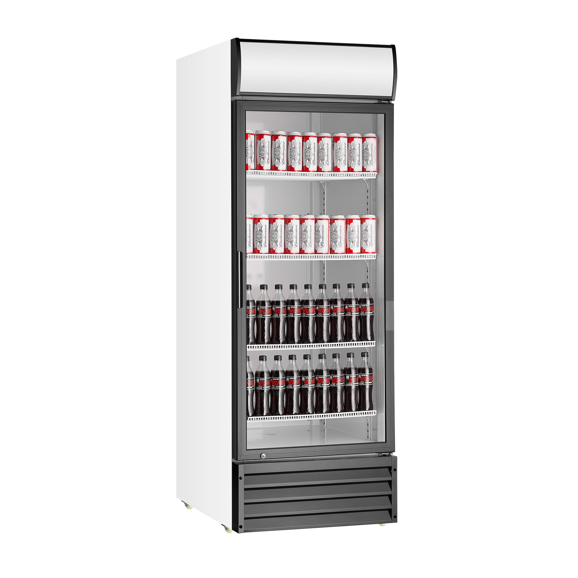 Single Door Vertical Display Fridge 600l Head Chef